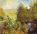 Claude Monet The Corner of the Garden at Montgeron painting